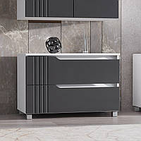 Комод "Портленд" К-28, Графіт  (80/53/40),  DiPortes