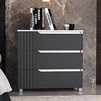 Комод "Портленд" К-38, Графіт (80/76/40),  DiPortes