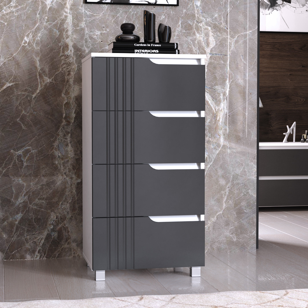 Комод "Портленд" К-45, Графіт (50/99/40), DiPortes, фото 1