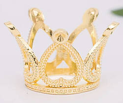 МІНІ корона ЗОЛОТО №2