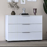 Комод "Саванна" К-30, Білий матовий (100/76/40), МДФ