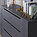 Комод "Портленд" К-307, Антрацит / Графіт матовий (140/76/40), МДФ, фото 3
