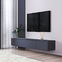 Тумба ТВ "Капрі" навісна, К-506, Антрацит (180/33/35)