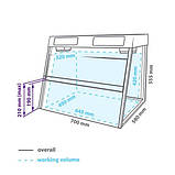 Бокс для стерильних робіт UVC/T-M-AR, фото 2