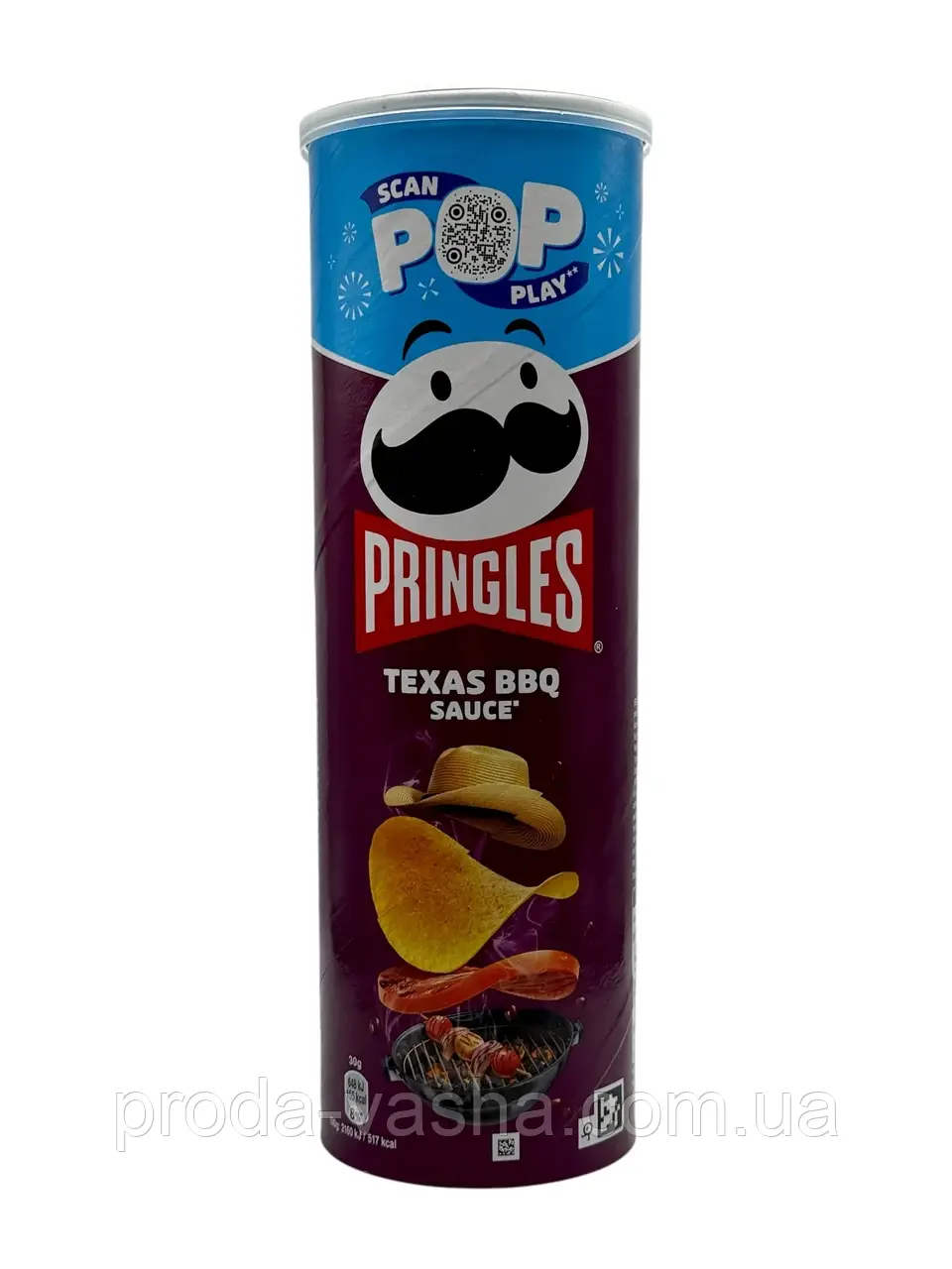 Чипси Pringles Texas BBQ sauce 165 г