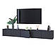 Тумба ТВ "Портленд" навісна, К-508, Антрацит / Графіт матовий (250/33/35), МДФ, фото 3