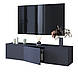 Тумба ТВ "Капрі" навісна, К-507, Антрацит (150/33/35), фото 3