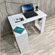Письмовий стіл Вт-323, білий (100/74/50), фото 3