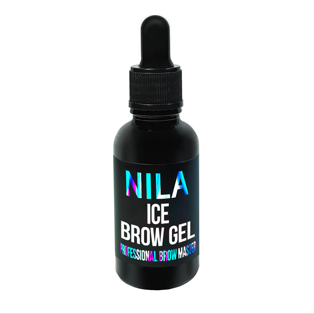 Nila Ice Brow Gel Охолоджуючий гель до корекції брів, пластик+дозатор, 30мл, фото 1