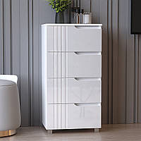 Комод "Портленд" К-45, Білий глянець(50/99/40),  DiPortes