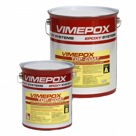 Епоксидний кольоровий двокомпонентний склад для фінішного покриття VIMEPOX TOP-COAT
