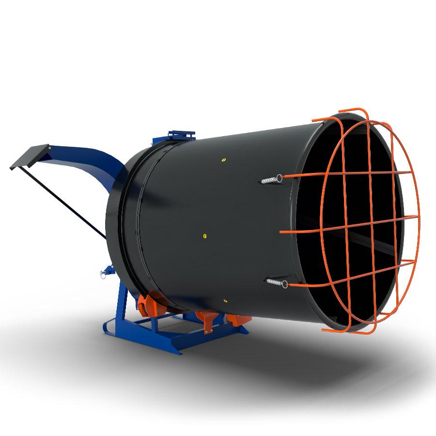 Подрібнювач тюків соломи/сіна "TOKMAK" від ВВП