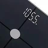 Ваги розумні підлогові аналітичні Adler AD 8187 Black Smart - FitGo, фото 3