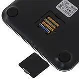 Ваги розумні підлогові аналітичні Adler AD 8187 Black Smart - FitGo, фото 6