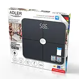 Ваги розумні підлогові аналітичні Adler AD 8187 Black Smart - FitGo, фото 7