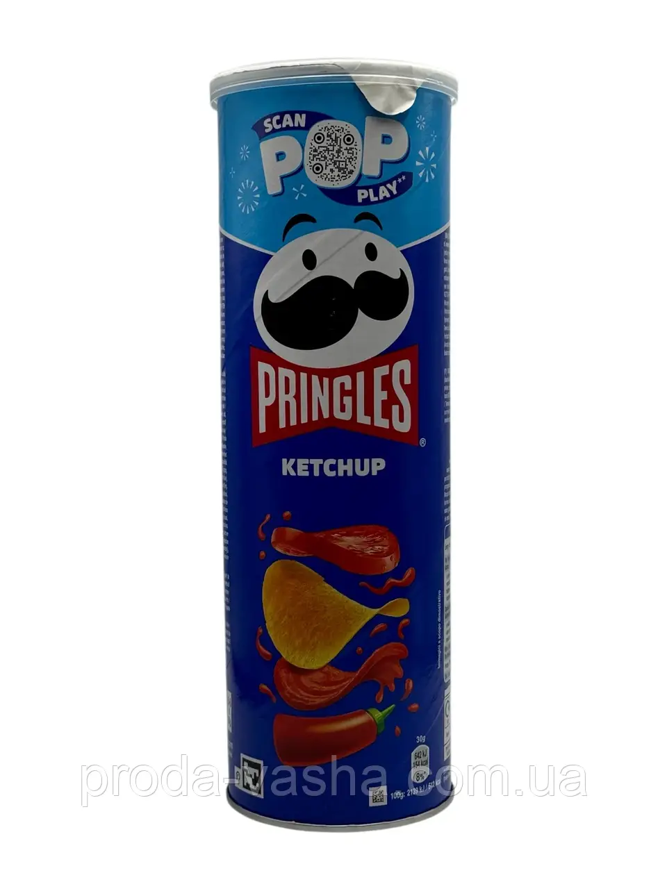Чипси Pringles Ketchup 165 г, фото 1