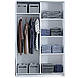 Шафа Купе Hettich Портленд К-850 Білий глянець (130/200/52), МДФ, фото 3