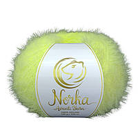 Avanti Yarn NORKA (Аванті Ярн Норка) № 863 лимон (Пряжа нейлон, нитки для в'язання)