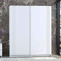 Шафа Купе Hettich Портленд К-853 Білий матовий  (160/200/52), МДФ