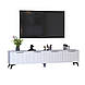 Тумба ТВ "Саванна ЛОФТ" К-504, Біла матова (200/46/35), МДФ, фото 2