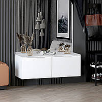 Тумба в передпокій "Бостон" навісна, К-509, Біла матова (100/33/35)