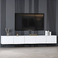 Тумба ТВ "Бостон" навісна, К-508, Біла (250/33/35)