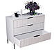 Комод "Атланта", А-07, Білий мат (100/80/42), МДФ, фото 2