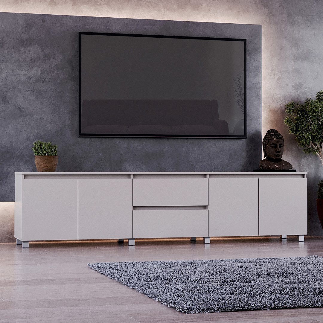 Тумба ТВ "Капрі", К-234, Кашемір (217/53/40), фото 1