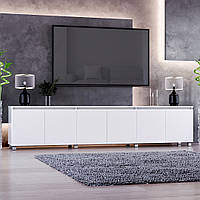 Тумба ТВ "Капрі", К-236, Білий (240/53/40)