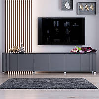 Тумба ТВ "Портленд", К-236, Антрацит / Графіт (240/53/40) МДФ