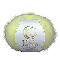 Avanti Yarn NORKA (Аванті Ярн Норка) №825 світло-жовтий (Пряжа нейлон, нитки для в'язання)