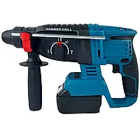 Мощный перфоратор с дрелью Hammer Drill, Аккумуляторный перфоратор 48V, Перфоратор-дрель, Дрель с подсветкой