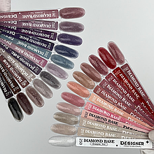 Палітра для демонстрації кольорових баз з блискітками Diamond Base Дизайнер