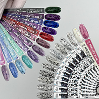 Палітра для демонстрації кольорових баз Miracle Base Дизайнер (з хлопцями Юкі)