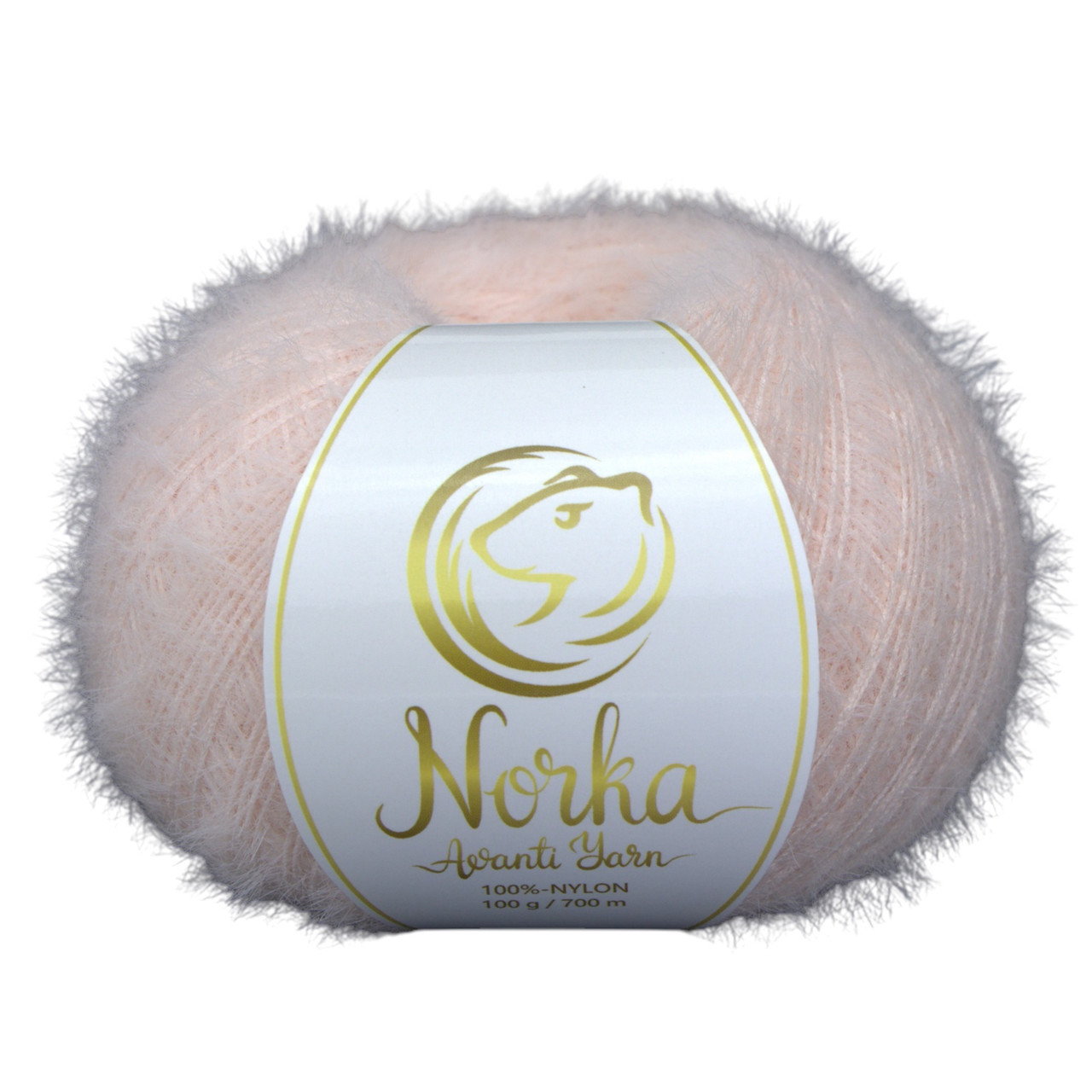 Avanti Yarn NORKA (Аванті Ярн Норка) № 917 світло-рожевий (Пряжа нейлон, нитки для в'язання), фото 1