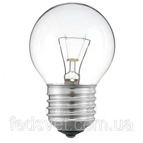 Лампа розжарювання ІСКРА Р45 куля 60Вт E27 230В, фото 1