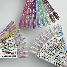 Палітра для демонстрації кольорових баз Potal Yogurt Base Дизайнер з поталлю