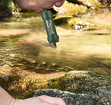 Туристичний кишеньковий фільтр для води Filterwell green на 4000 літрів, фото 3