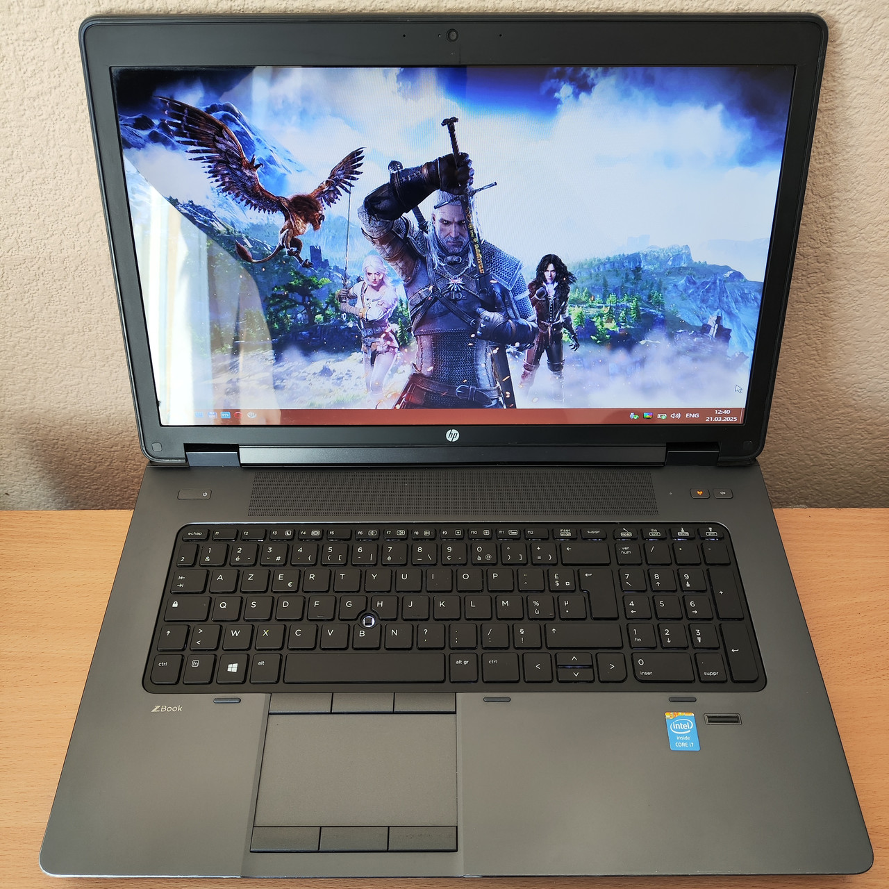 Ноутбук HP zbook 17 17" HD+ I7-4700MQ 4 ядра/8GB/256SSD/Nvidia Quadro K610m 1GB GDDR5