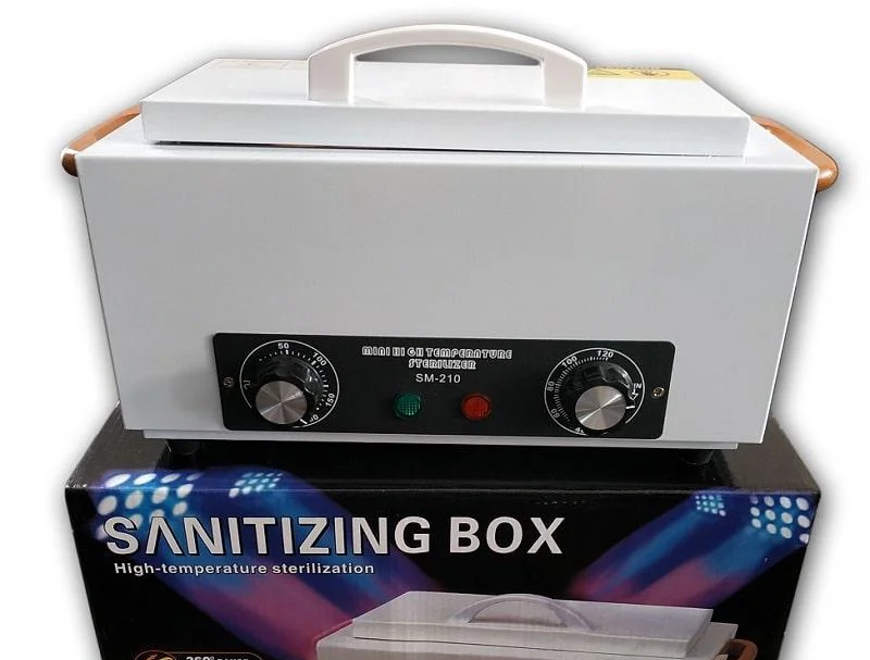 Стерилізатор сухожарювач для манікюрних інструментів Sanitizing Box NV-210, фото 1