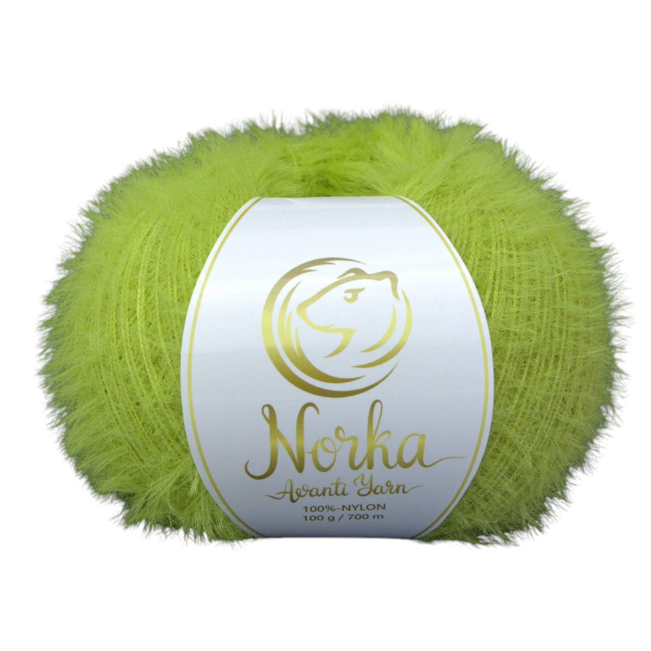 Avanti Yarn NORKA (Аванті Ярн Норка) № 897 оливка (Пряжа нейлон, нитки для в'язання), фото 1