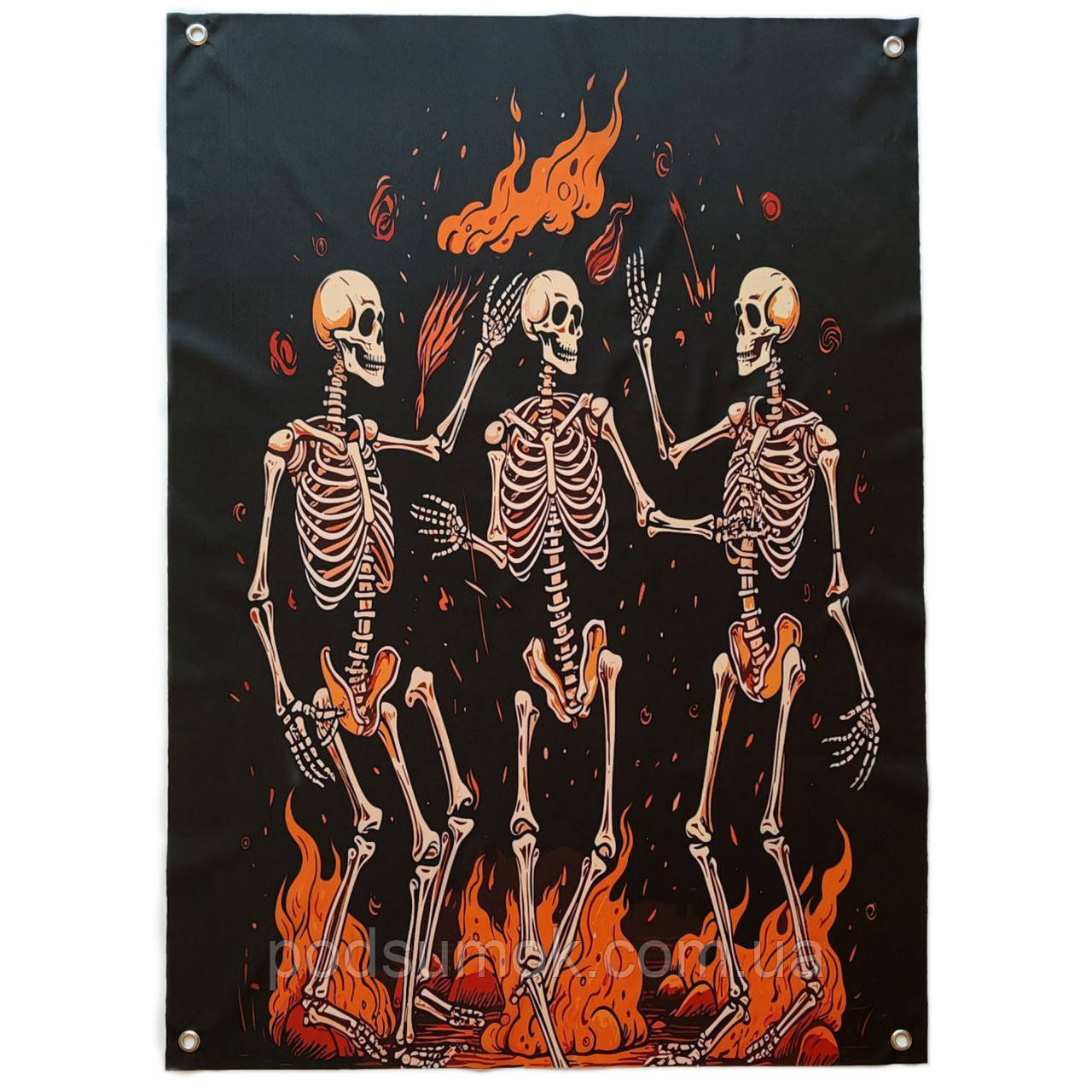 Банер прапор військовий 20-278 70х100 см настінний односторонній з люверсами, фото 1