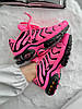 Жіночі кросівки Nike Air Max Tn Plus Neon Pink Black Найк Плюс ТН рожеві яскраві, фото 7