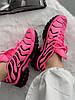 Жіночі кросівки Nike Air Max Tn Plus Neon Pink Black Найк Плюс ТН рожеві яскраві, фото 10