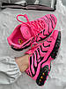 Жіночі кросівки Nike Air Max Tn Plus Neon Pink Black Найк Плюс ТН рожеві яскраві, фото 6