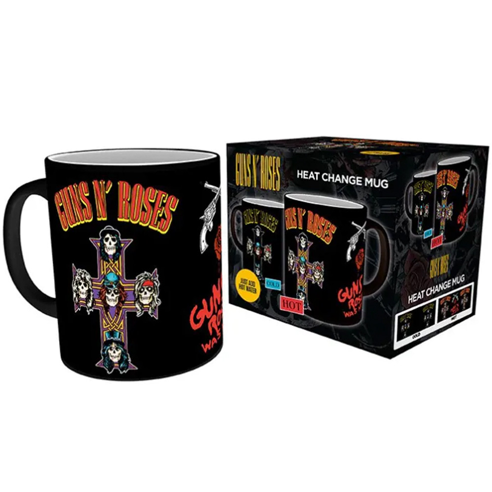 Чашка хамелеон GUNS N ROSES Was hear