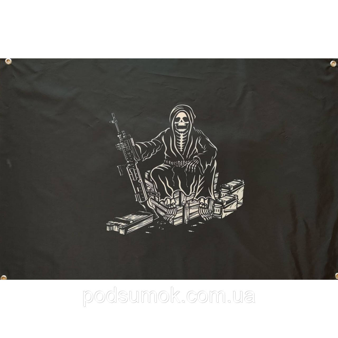 Банер прапор військовий 20-284 70х100 см настінний односторонній з люверсами, фото 1