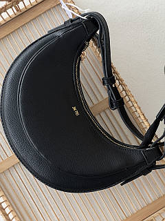 Сумка багет JW PEI - Claret чорний