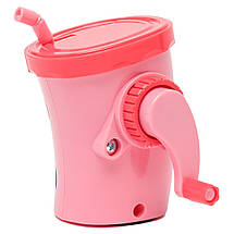 Чинка механічна Deli 0732 мікс пласт н/проз "Стакан" з/конт, фото 5