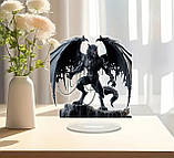 Акрилова фігурка статуетка аніме вовк-перевертень / 15 см, фото 2